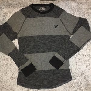 American Eagle thermal Henley